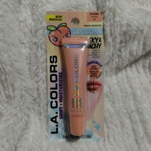 NWT LA Colors Cheeky & Peachy Color Changing Peach Lipgloss/Lip Tint